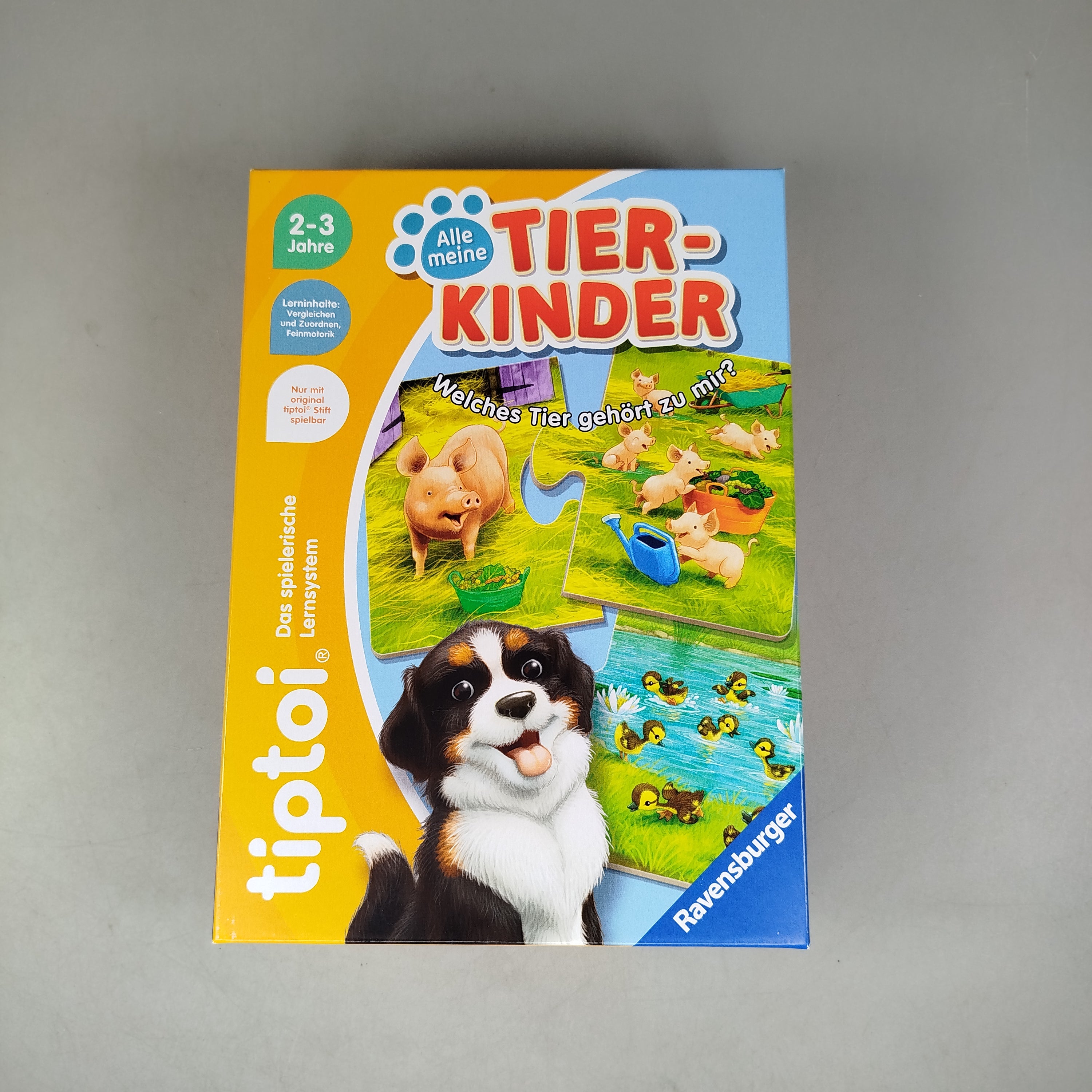 Ravensburger tiptoi Tierkinder Lernspiel, ab 2 3 4 Jahre | ✅ geprüft